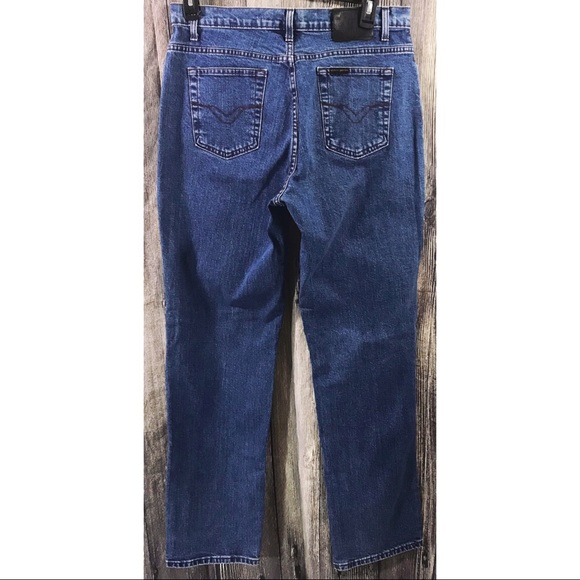 Harley-Davidson Classic Straight Blue Denim Jeans - Picture 5 of 7